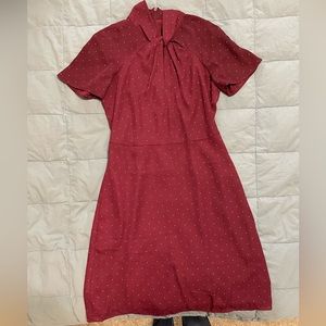 Banana Republic polka dot dress